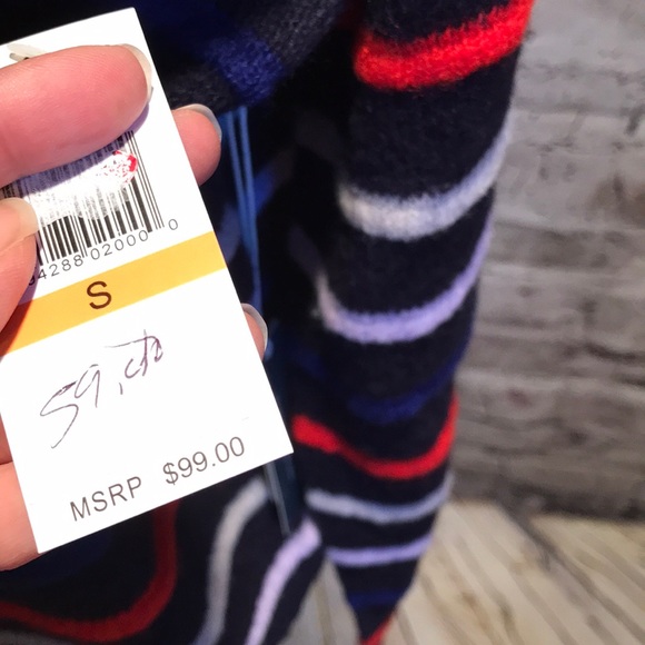 Court & Rowe striped loose knit sweater S - Picture 3 of 6